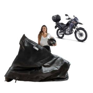 Capa Impermeável Moto Honda Xre 300 Com Bau/bauleto