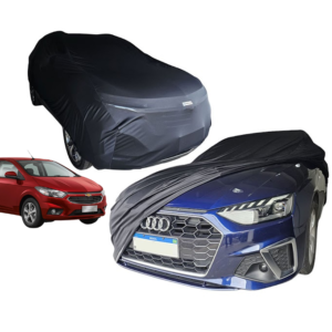 Capa Cobrir Carro Chevrolet Prisma Tecido Lycra Protege De Riscos Sol Poeira